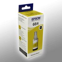Epson Tinte C13T664440 T6644 yellow