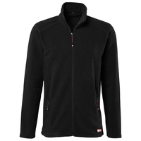 FORTIS Fleece-Jacke Basic 24, Black, Gr. 3XL