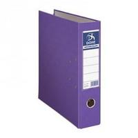 DOHE ARCHIVADOR CARTÓN RIGIDO FORRADO PP PALANCA FOLIO LOMO ANCHO RADO MORADO