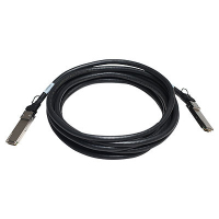 HPE X240 40G QSFP+/QSFP+ 5m Glasvezel kabel SFP+ Zwart