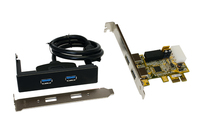 EXSYS EX-11072 Schnittstellenkarte/Adapter Eingebaut USB 3.2 Gen 1 (3.1 Gen 1)