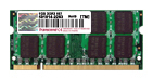 Transcend 1GB DDR2-800 SO-DIMM module de mémoire 1 Go 1 x 1 Go 800 MHz