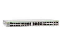 Allied Telesis AT-GS950/48PS Gigabit Ethernet (10/100/1000) Power over Ethernet (PoE) Grün, Grau