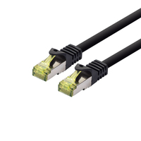 LOGON TCR6ASS070BL Netzwerkkabel Schwarz 7 m Cat6a S/FTP (S-STP)