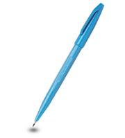 Pentel Sign Pen fijnschrijver Lichtblauw 1 stuk(s)