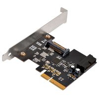 Silverstone ECU04-E interfacekaart/-adapter Intern USB 3.2 Gen 1 (3.1 Gen 1)