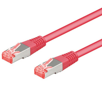 Goobay 93339 kabel sieciowy Purpurowy 0,25 m Cat6