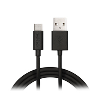 Veho VCL-003-C-1M câble USB USB A USB C Noir