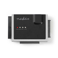 Nedis HDADIS100BK interfacekaart/-adapter IDE/ATA, SATA