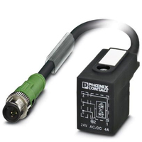 Phoenix Contact 1435292 sensor/actuator cable 0.6 m M12 Black