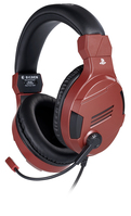 Bigben Interactive PS4OFHEADSETV3R hoofdtelefoon/headset Bedraad Hoofdband Gamen Rood