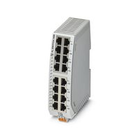 Phoenix Contact FL SWITCH 1016N Beállítást nem igénylő (unmanaged) L2 Fast Ethernet (10/100) Szürke