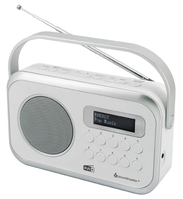 Soundmaster DAB270WE Radio portable Numérique Blanc