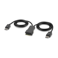 Belkin F1DN2MOD-CC-P06 toetsenbord-video-muis (kvm) kabel Zwart 1,8 m