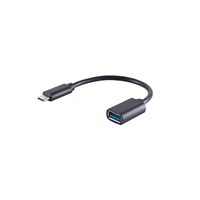 shiverpeaks BS13-30009 tussenstuk voor kabels USB-A USB-C Zwart