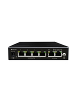 LevelOne FEP-0631 łącza sieciowe Fast Ethernet (10/100) Obsługa PoE Czarny