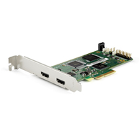 StarTech.com PCIe HDMI Capture Card - 4K 60Hz PCI Express HDMI 2.0 Schnittstellenkarte mit HDR10 - PCIe x4 Videoaufnahmegerät für Desktop - Videorecorder/Adapter/Live Streaming ...