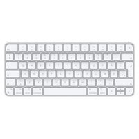 Apple Magic keyboard USB + Bluetooth Danish Aluminium, White