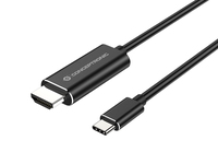 Conceptronic ABBY04B câble vidéo et adaptateur 2 m USB Type-C HDMI