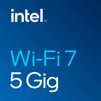 Intel Wi-Fi 7 BE200 Internal WLAN / Bluetooth 5800 Mbit/s