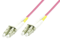 Microconnect FIB440450P cavo a fibre ottiche 50 m LC ST OM4 Rosa