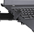 StarTech.com Laptop Desk Mount - Monitor and Laptop Mount - Displays up to 34in (8kg/17.6lb) & Laptops (4.5kg/9.9lb) - Articulating VESA Laptop Tray Arm - Clamp / Grommet Mount