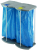 Hailo ProfiLine WS 120 Dual 120 L Rettangolare Plastica Blu, Grigio