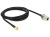DeLOCK 88845 coax-kabel 1,5 m Zwart