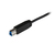StarTech.com USB31CB1M câble USB 1 m USB 3.2 Gen 2 (3.1 Gen 2) USB C USB B Noir