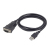 Gembird UAS-DB9M-02 seriële kabel Zwart 1,5 m USB Type-A DB-9
