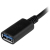 StarTech.com USB31CAADP kabel USB USB 3.2 Gen 1 (3.1 Gen 1) 0,15 m USB C USB A Czarny