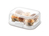 Tescoma 891754 Lebensmittelaufbewahrungsbehälter Rechteckig Box Transparent, Weiß
