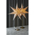 Star Trading Standleuchte Stern Nicolas E14 88x60cm Metall/Papier creme/gold