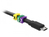 DeLOCK 18304 abrazadera para cable Colores surtidos 100 pieza(s)