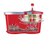 Greenblue 42642 zestaw mopów/wyciskaczy Pojedynczy zbiornik Wielobarwność, Czerwony