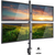 Techly ICA-LCD 382-Q uchwyt / stojak do monitorów 68,6 cm (27") Czarny Biurko
