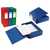 SEI Rota Archivio 3L scatola per la conservazione di documenti Cartone Verde, Blu, Rosso