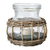 Boltze Velato Vase Vase mit runder Form Glas, Weiden Braun, Transparent