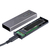StarTech.com M2-USB-C-NVME-SATA tárolóegység burkolat Külső SSD ház Szürke M.2