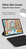 eSTUFF COLORADO Magnet Case for iPad 12.9 Pro 2022/2021/2020 - Black