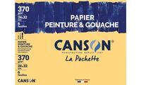 CANSON Papier à dessin Peinture et Gouache, 320 x 240 mm (5017523)