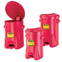 Entsorgungsbehälter aus Polyethylen, für lösungsmittelhaltige Abfälle, 35 Liter, 420 x 470mm