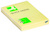 Bloczek samoprzylepny Q-CONNECT, 51x76mm, 1x100 kart., jasnożółty