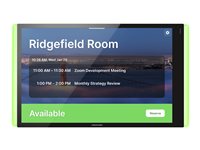 10.1" Room Scheduling Touch Screen White