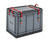 Gefahrgutbehälter 600 x 400 x 445 mm - aus Kunststoff, mit Auflagedeckel