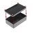 RS PRO PET Gehäuse Schwarz Außenmaß 260 x 160 x 90mm IP66