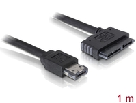 Delock Kabel eSATAp zu Micro SATA 16pin 1m
