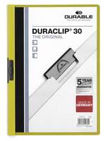 Durable DURACLIP� 30 A4 Clip Folder - Green - Pack of 25