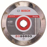 Bosch 2608602691 Diamanttrennscheibe Best for Marble, 150 x 22,23 x 2,2 x 3 mm