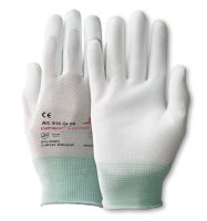 KCL 616 Camapur® Comfort Gr. 10 PU, Polyamid weiß handrückenfrei Strickbund 220-